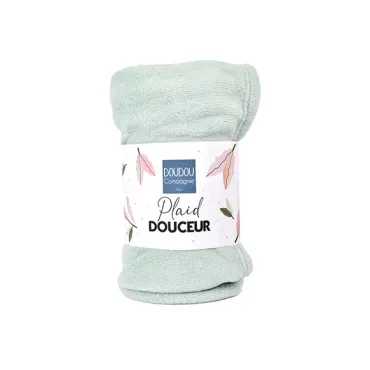 Plaid douceur 70*100cm - Vert