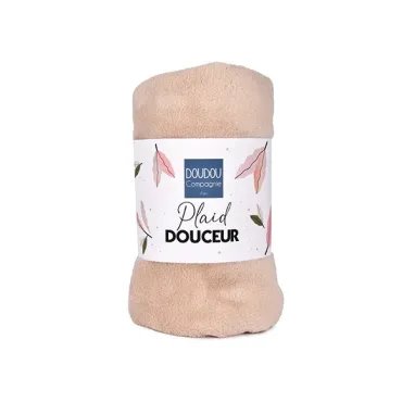 Plaid douceur 70*100cm - Beige