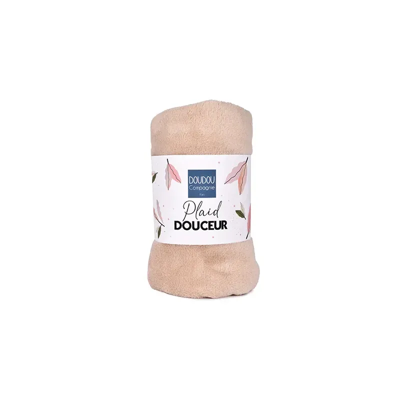 Plaid douceur 70*100cm - Beige
