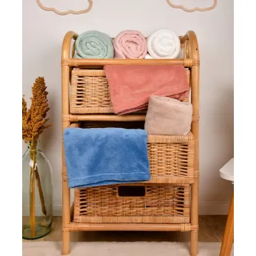 Plaid douceur 70*100cm - Beige