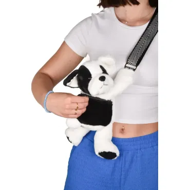 SAC DOUDOU - Chien black and white