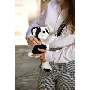 SAC DOUDOU - Chien black and white