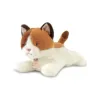 Peluche Chat allongee - Les P'tits Relax - 22 cm