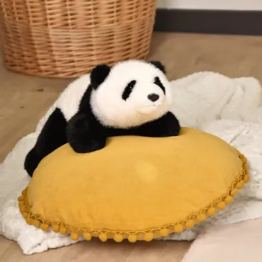 Peluche lestee Panda Bao -...