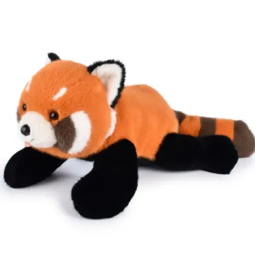 Peluche lestee panda roux - Sierra- 42 cm