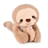 Paresseux en peluche magnétique beige - 30 cm