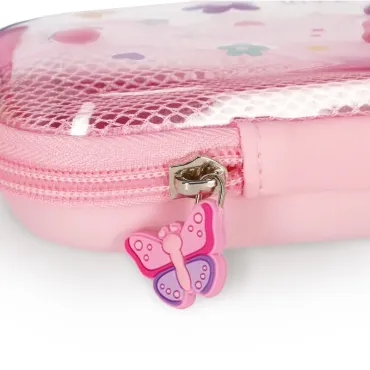 Trousse Transparente Rigide Butterfly - WonderWow