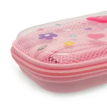 Trousse Transparente Rigide Butterfly - WonderWow