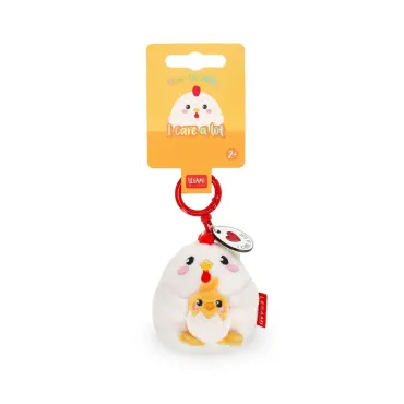 Porte-clés en Peluche Poule - Tiny Super Soft!