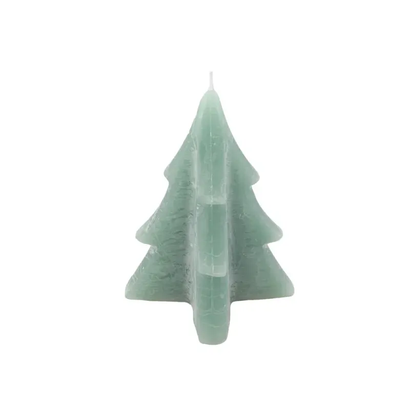 Bougie sapin vert - 12x12,7x15,4cm