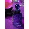 Flocon en verre violet - 12,5cm