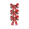 3 Nœuds tartan 10x12,7cm