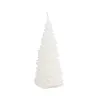 Bougie sapin blanch 6,5x12,8cm
