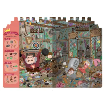 Cherche et trouve - Le donjon du chevalier fourbi