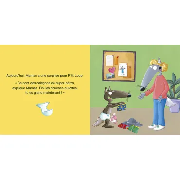 P'tit loup ne met plus de couches