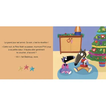 p'tit loup attend le père noël