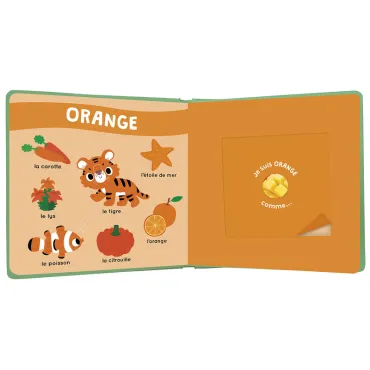 Mon livre des odeurs et des couleurs - Fruits en folie