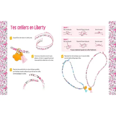 Mes bijoux d'amitié en liberty