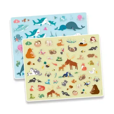 Ma pochette d'artiste - 200 autocollants bébés animaux