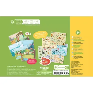 Ma pochette d'artiste - 200 autocollants bébés animaux