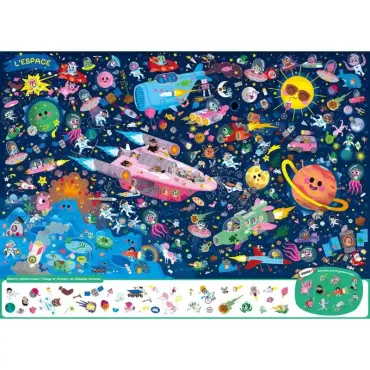 Cherche et Trouve géant - Qui brille dans le noir