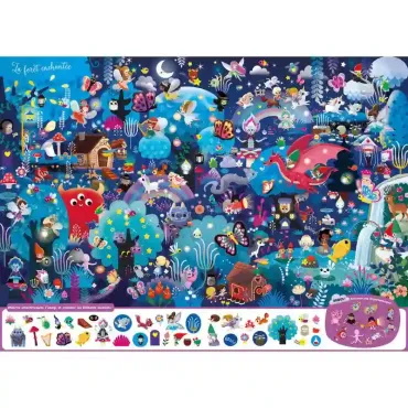 Cherche et Trouve géant - Qui brille dans le noir