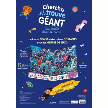 Cherche et Trouve géant - Qui brille dans le noir