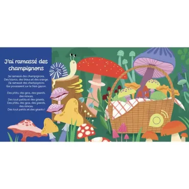 Mes premiers sonores - Mes comptines de la forêt