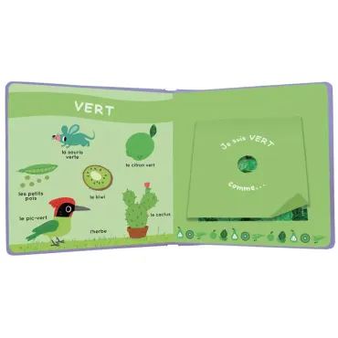 Mon livre des odeurs et des couleurs - Le jardin