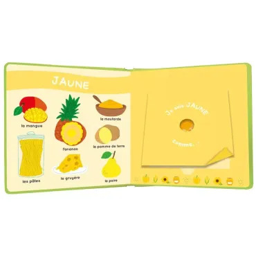 Mon livre des odeurs et des couleurs - Le marché