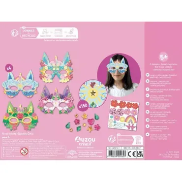 Masques et tattoos Licornes