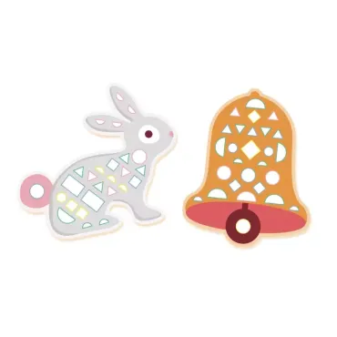 200 gommettes mousse - Pâques