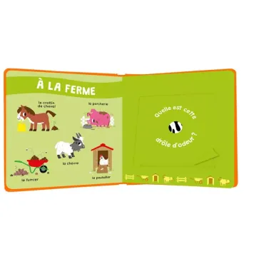 Mon livre des odeurs et des couleurs - Le livre des odeurs qui puent