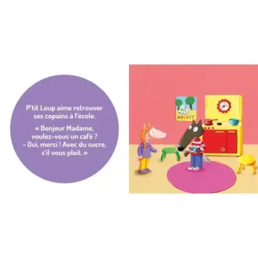 P'tit loup aime l'école