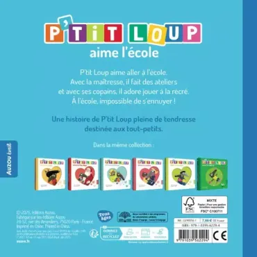 P'tit loup aime l'école