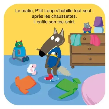 P'tit Loup - Mon livre de bain