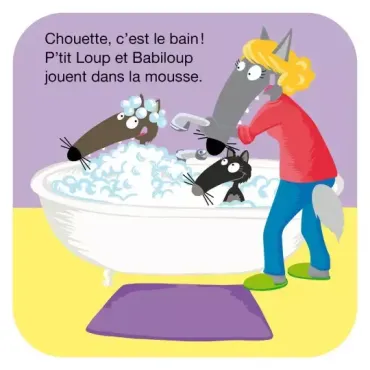 P'tit Loup - Mon livre de bain