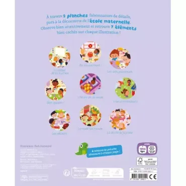 Cherche et trouve des tout-petits - À la maternelle