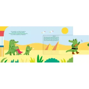 Ma comptine animée - Ah ! les crocodiles