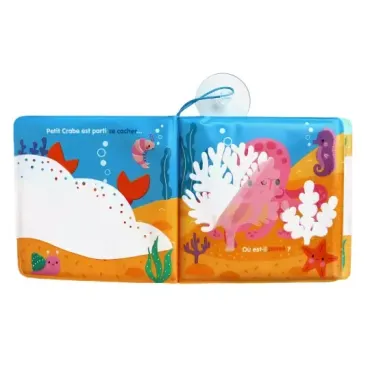 Cache-cache à la mer - Mon livre de bain magique