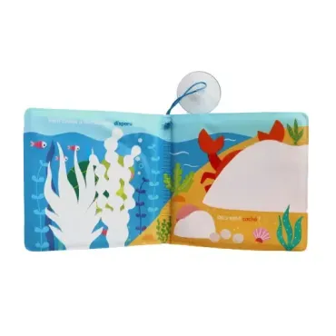 Cache-cache à la mer - Mon livre de bain magique