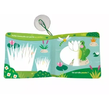 Cache-cache au bord de l'eau - Mon livre de bain magique