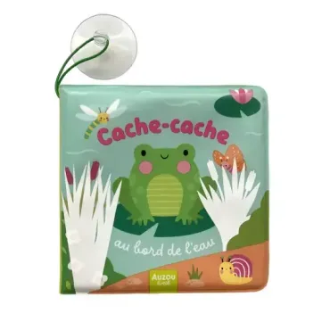 Cache-cache au bord de l'eau - Mon livre de bain magique