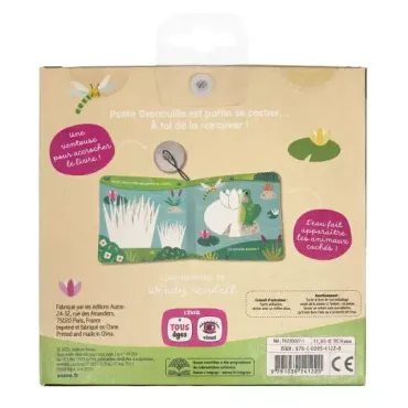 Cache-cache au bord de l'eau - Mon livre de bain magique