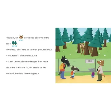 P'tit Loup - Je lis avec toi - Le parc animalier
