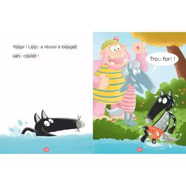 Mes lectures du CP avec loup - Tous à l'eau !