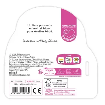 Mon premier livre poussette - Au dodo