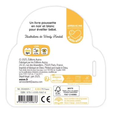 Mon premier livre poussette - Bébés animaux