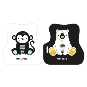 Mon premier livre poussette - Animaux mignons