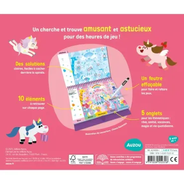 Cherche et trouve - Licornes